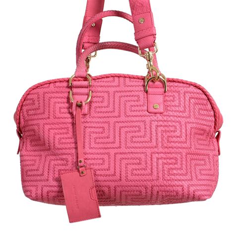 versace pink handbag|versace handbags women.